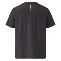 Image 2 of Monte Bianco PULSE T-shirt in Cotone Organico Unisex Antracite / white