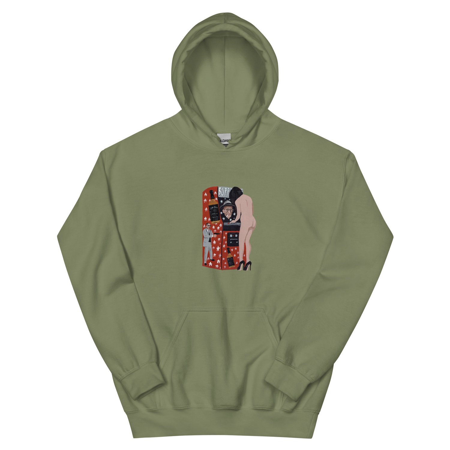 Image of BURROUGHS ARCADE GAME HOODIE