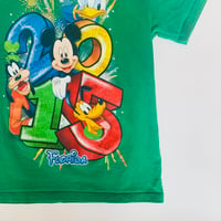 Image 1 of Green Disney t shirt size 7-8 years I