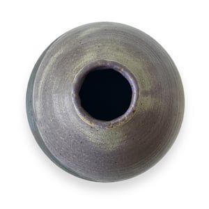 Image of TRI-COLOR LARGE EGG SHAPED VASE