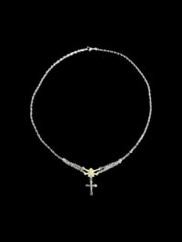 Image 1 of cane toad calcified vertebrae necklace