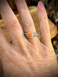 Image 2 of Spiny Oyster Stacker rings - size 8