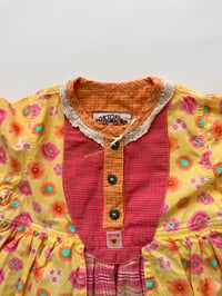 Image 3 of Vintage floral Portofino summer dress size 12 Months 