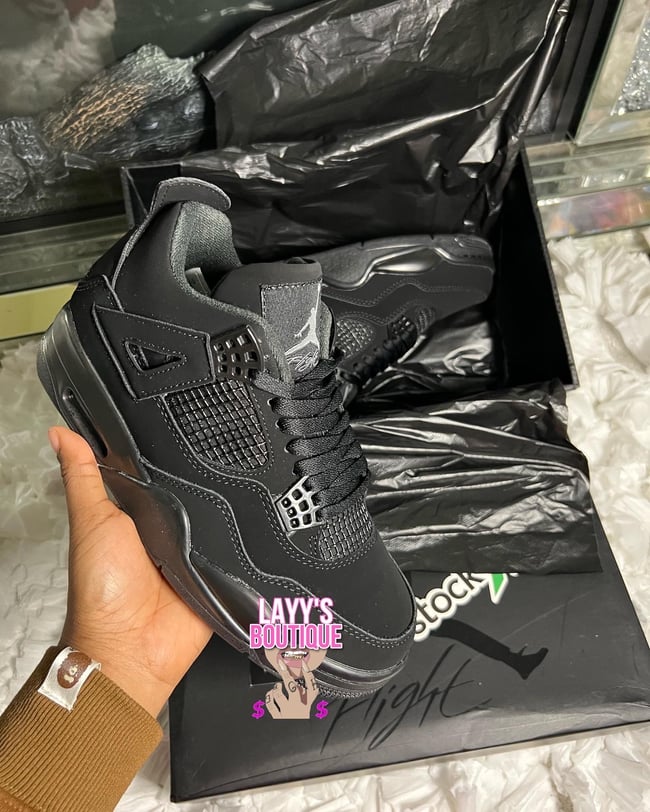 Air Jordan Black Cat 4s Layys Closet