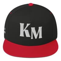 Image of KMC "Made for Champions" Snapback (Black/Red)