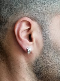 Image 1 of toothgem earstud & pendant 