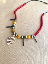 Image 2 of Brassy Desert Necklace