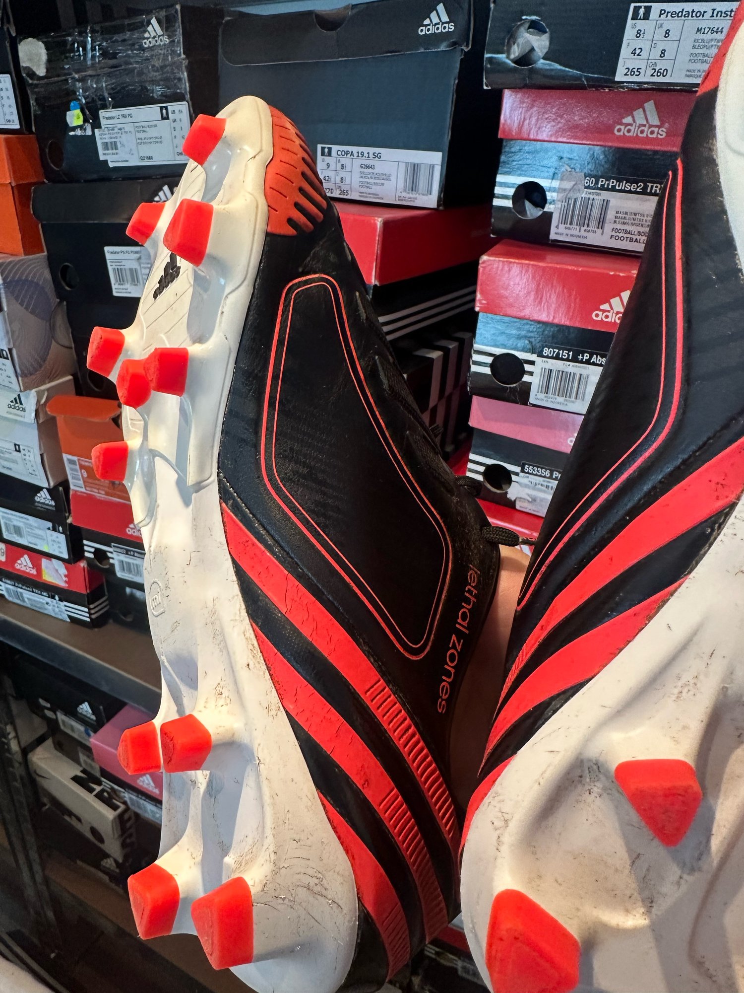 Image of Adidas Predator LZ FG WORN