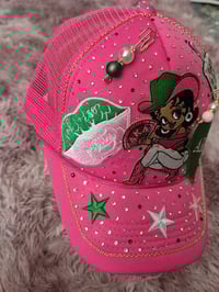 Image 2 of AKA Junk hat Barbie pink