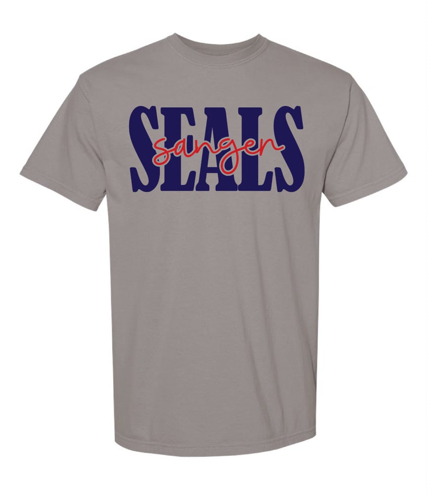 Image of Seals Gray Tee
