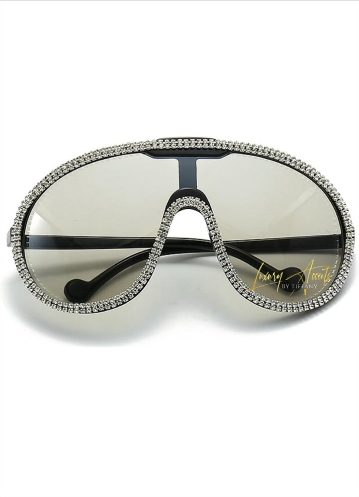 Image of Luxury Accents “SIGNATURE BLING” goggles (clear) 