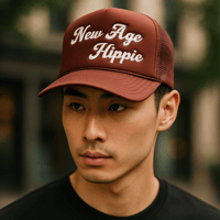 Image 4 of Chocolate Tai Trucker Hat 