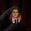 Agent Cooper enamel pin