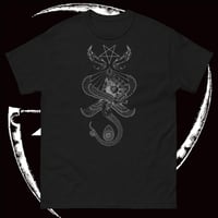 Image 1 of AOROTAS - "AZ-AHRIMAN" T-shirt. FRONT AND BACK PRINT WITH LOGO.