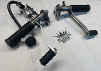 Image 1 of JumpStreet Customs XS650 Disk Brake Mid Controls