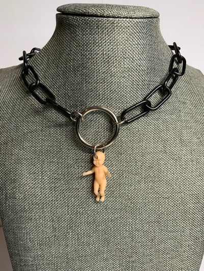 Image of Vintage Tiny Baby O-Ring Necklace