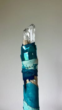 Image 5 of TURQUOISE TWIN- crystal wand