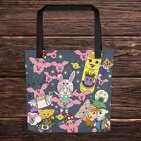 Image 1 of Bat Pig Tote bag