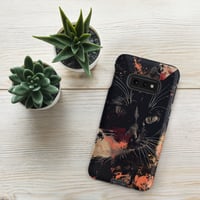 Image 5 of Colorful Black Cat Painting Tough case for Samsung®