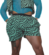 Image 1 of chess shorts 