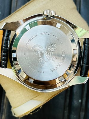 Image of omega seamaster 300 automatic sports mens watch,cal 562-166.024.(BL-31)CROWN KEY ISSUE.