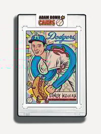 Image 1 of Sandy Koufax Dodger Dog (limited to 50) trading card 