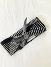 Black & White Hair Tie with Free Post