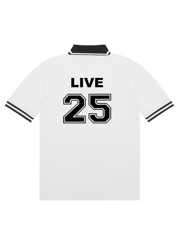 Image of oasis football tee white limited edition
