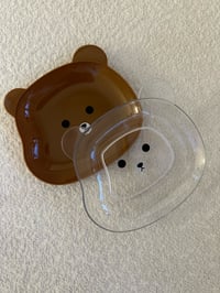 Image 1 of Baby Bear Snack Plates 2 Pack