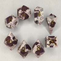 Image 1 of Choco Milk<br>8 Piece Polyhedral Set