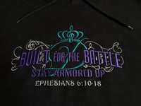 Image 12 of BUILT for the BATTLE -STAY ARMORED UP Hoodies 