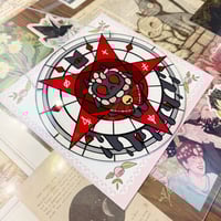 Image 5 of Cult of the Lamb Acrylic Suncatcher ‼️PREORDER‼️