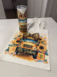 Image 5 of Personalized Teacher Gift Bundle | Tumbler, Clipboard & Mouse Pad Set