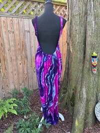 Image 2 of Medium bustle back maxi dress