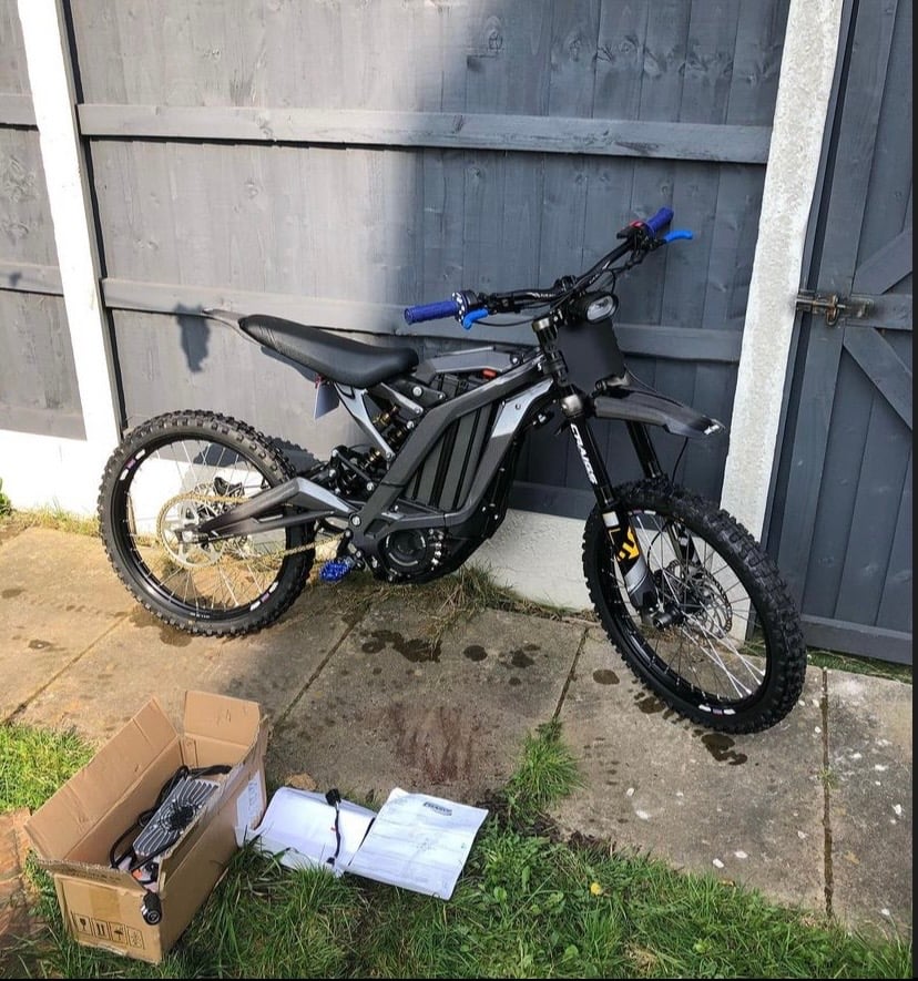 Surron black carbon 72 v brand new | INFUSED SURRON