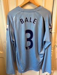 Image 11 of Tottenham Hotspur “BALE 3” 2010/11 Match Issue LS Away Shirt + patches (XXL)