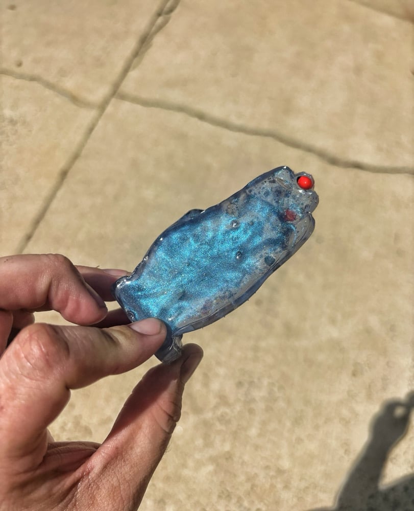 La Negra Altar Hand (Blue Hand)