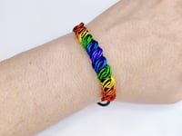 Image 2 of Rainbow Slider Bracelet