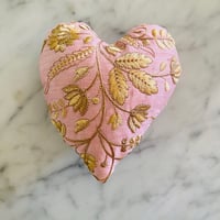 Image 2 of LAVENDER HEART SACHET