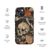 Image 14 of Goblincore Skull and Mushroom Grunge/Punk Tough Case for iPhone®