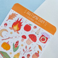 Image 2 of Autumn Day Sticker Sheet