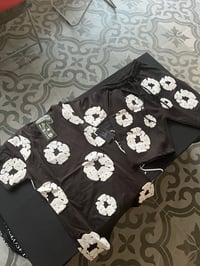 Denim Tears Black and white short set 