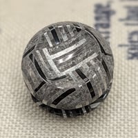 Image 2 of Preorder Sphere/ Chubby Button out of Basket Weave Zircuti in Etched Finish