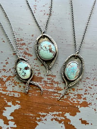Image 1 of Golden Hills Turquoise Statement Necklace