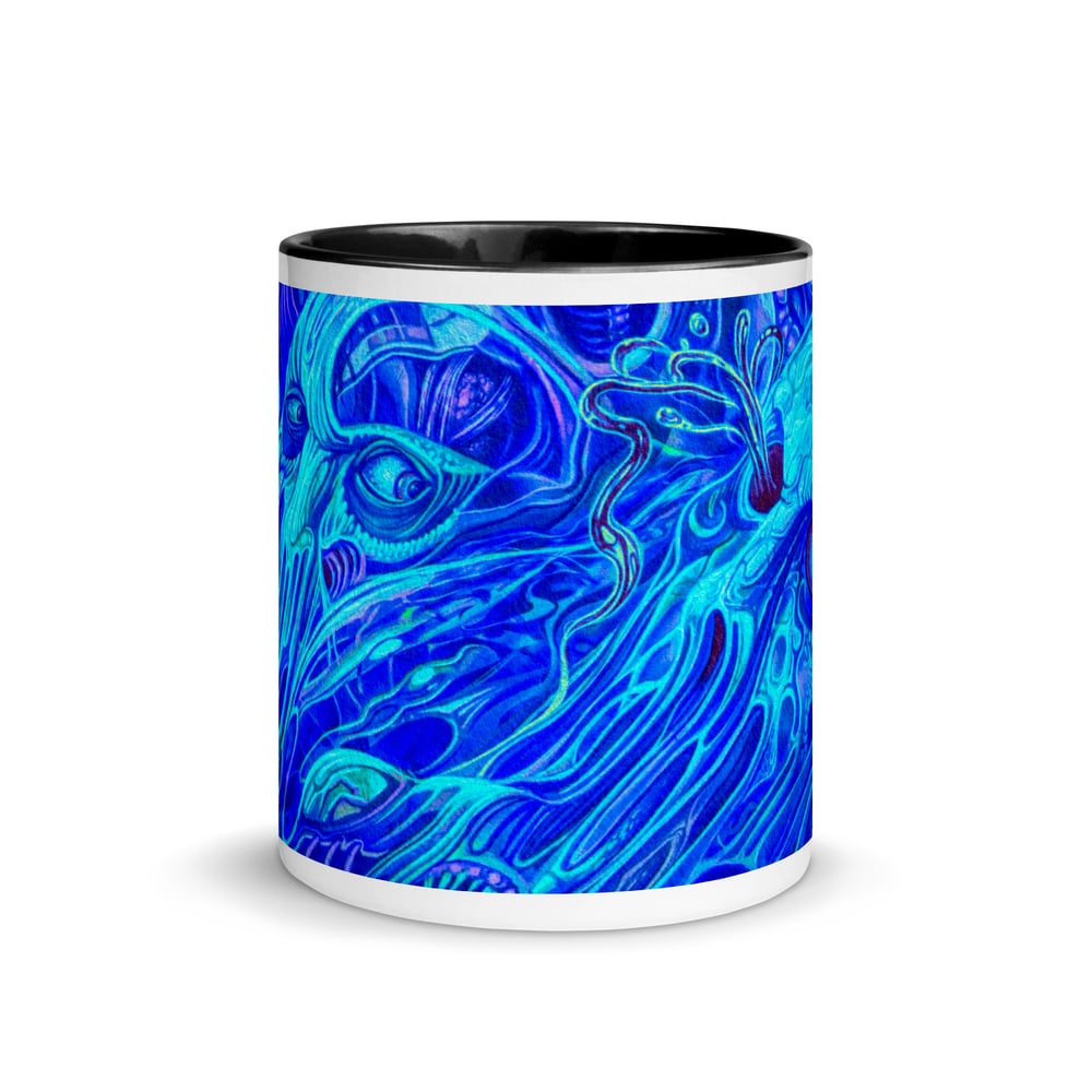 Spectral visions Mug with Color Inside by Mark Cooper Art