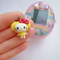 Image 2 of Pompompurin Inspired Polymer Clay Charm