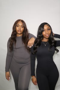 Image 2 of Basic Long Sleeve & Leggings Two Piece Set