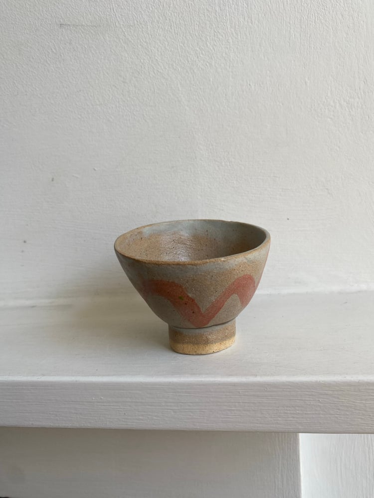 Deep footed Bowl (red crest) Image 3
