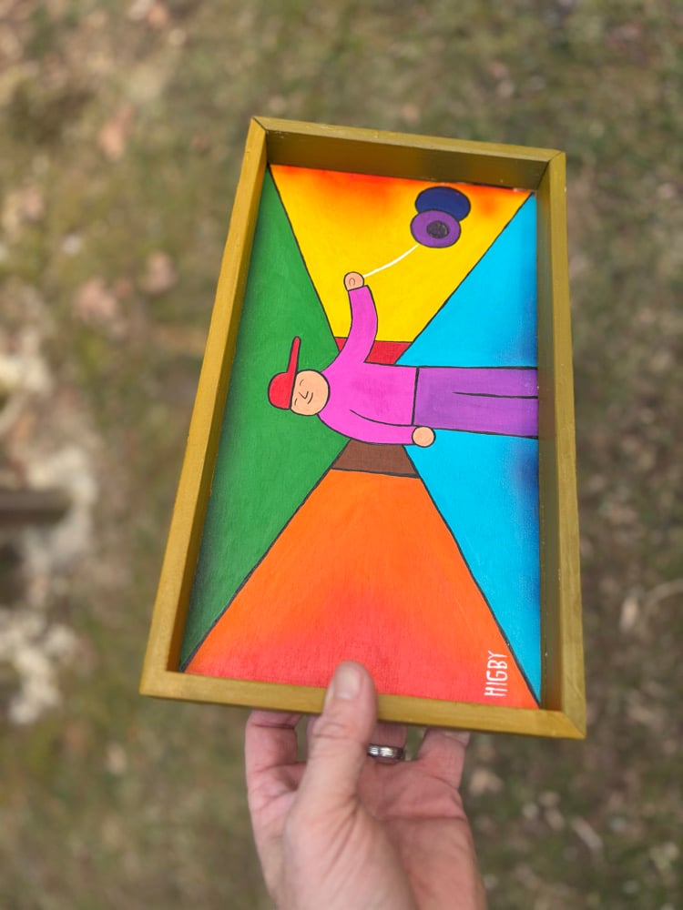 Image of Room to Yo-Yo painting 