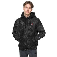 Image 3 of Unisex Champion tie-dye hoodie